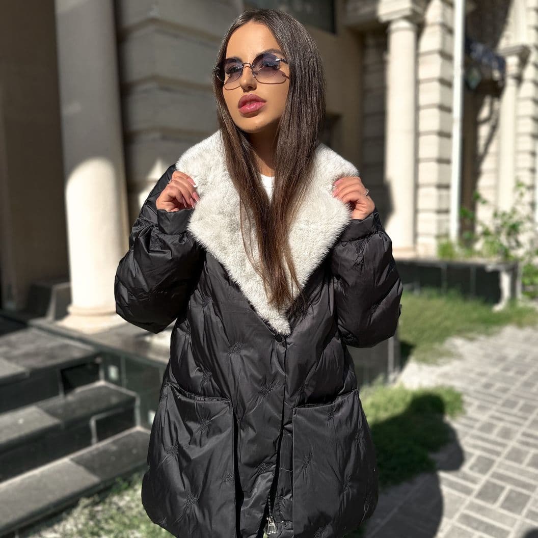Купить Пуховик с норкой