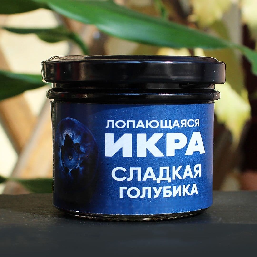 Купить Лопающаяся икра "Сладкая голубика"