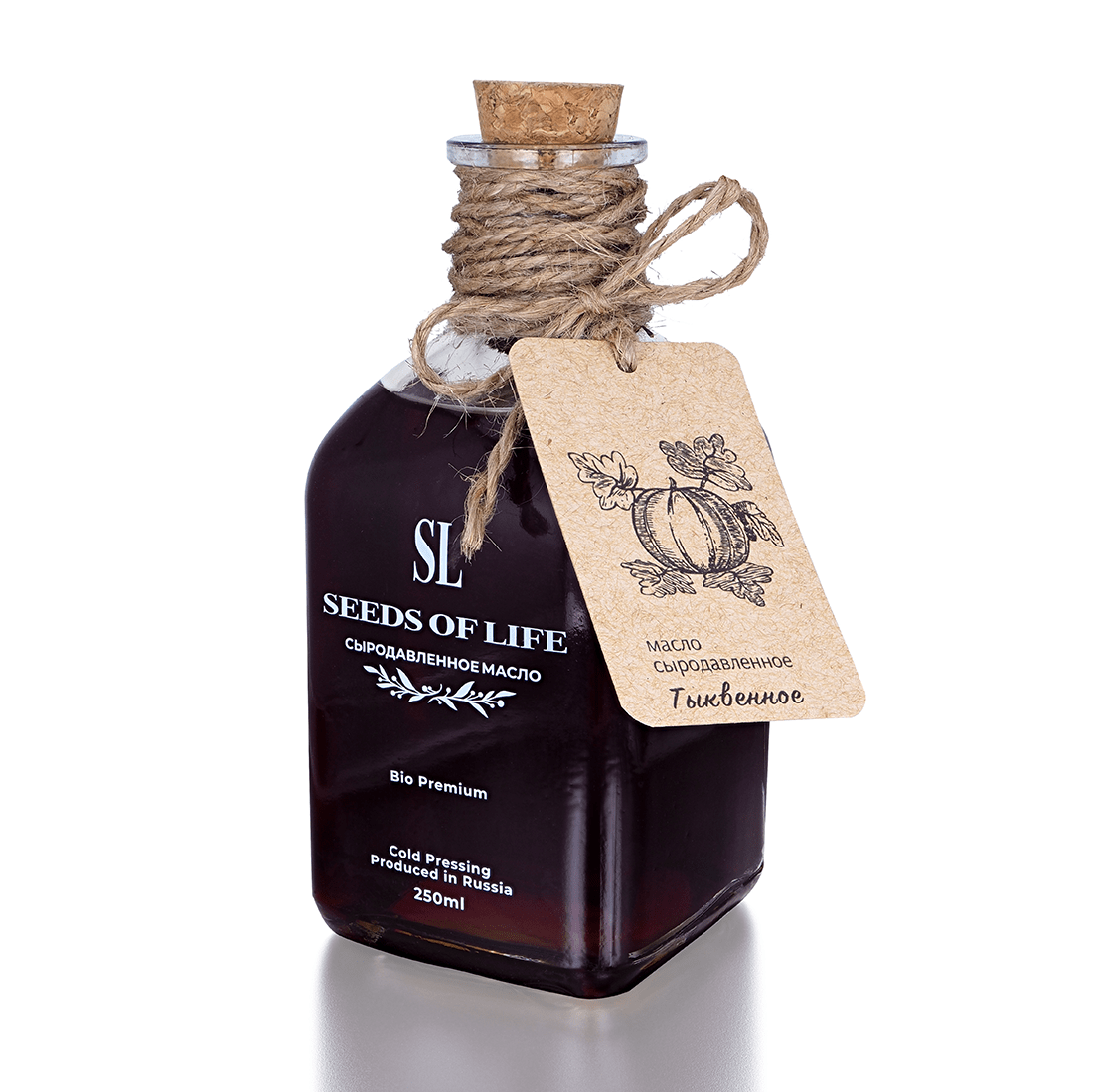 Купить Масло ШТИРИЙСКОЙ ТЫКВЫ сыродавленное