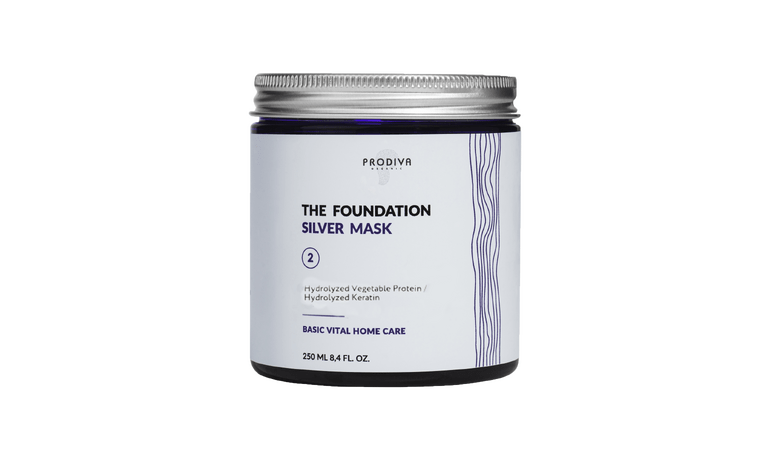 Купить Маска для осветлённых и обесцвеченных волос Foundation Silver с тонирующим эффектом