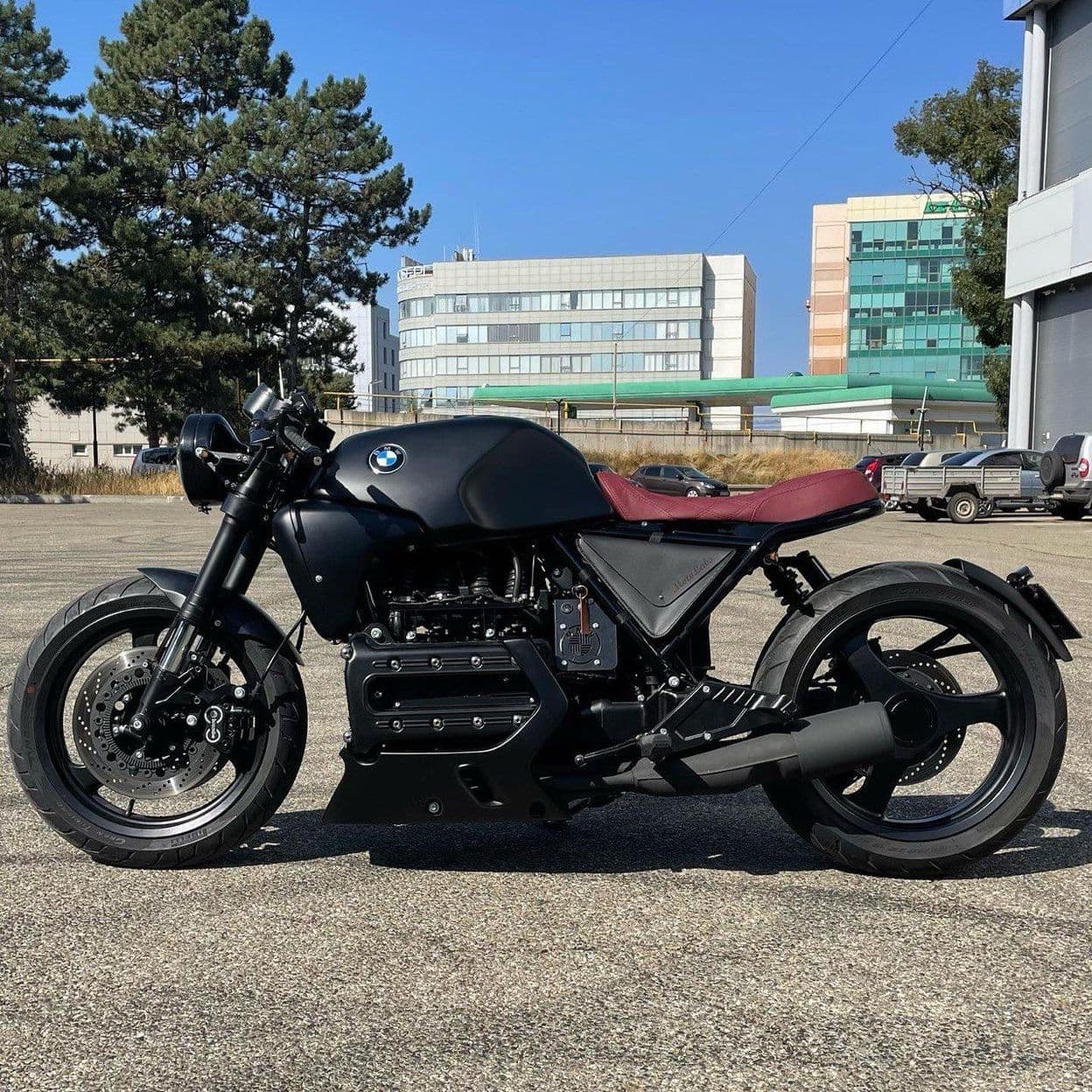 Купить Спойлер двигателя высокий BMW K1, K100, K1100 Стеклопластик, без окраса