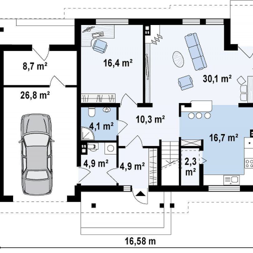 Купить TON HOUSE - 6, Кирпичный дом (222 кв.м)