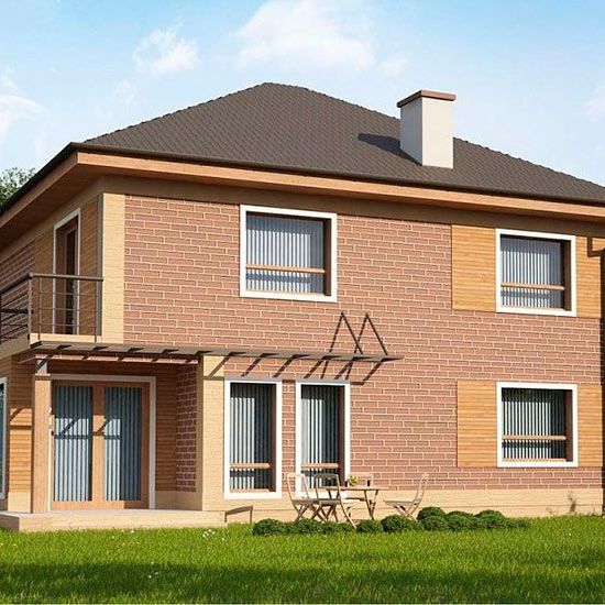 Купить TON HOUSE - 6, Кирпичный дом (222 кв.м)