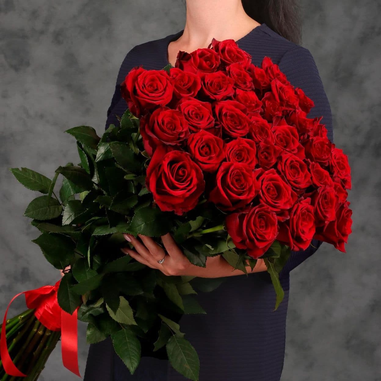 Купить Премиальные розы 80-90 см