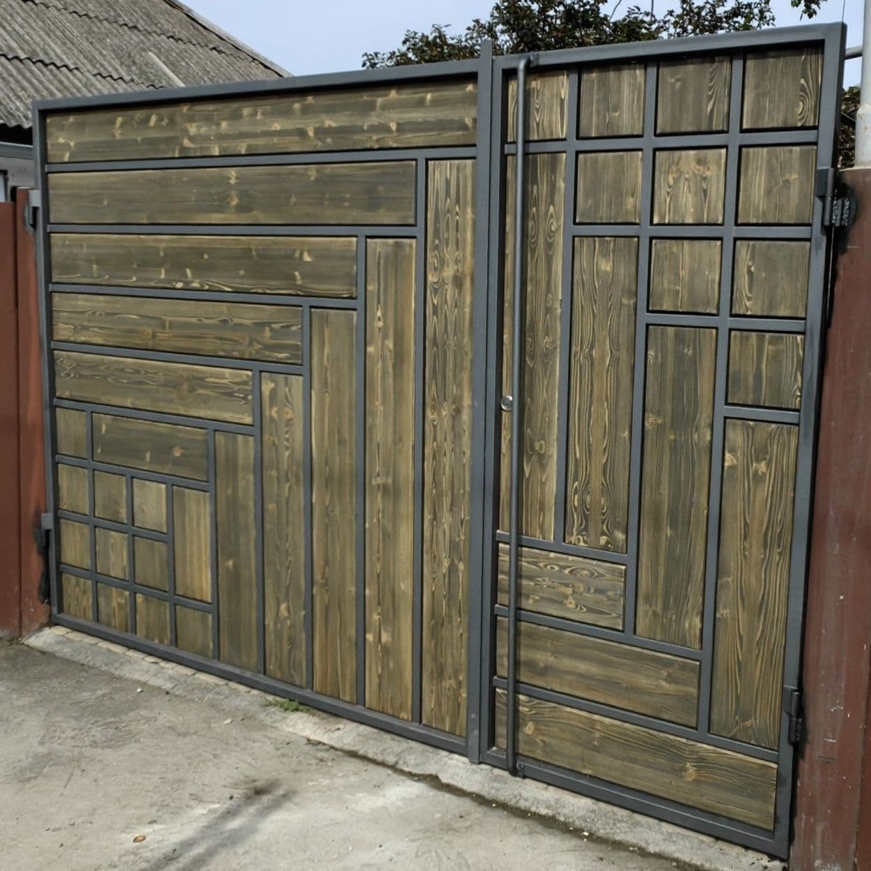 Купить Ворота WOOD LINE