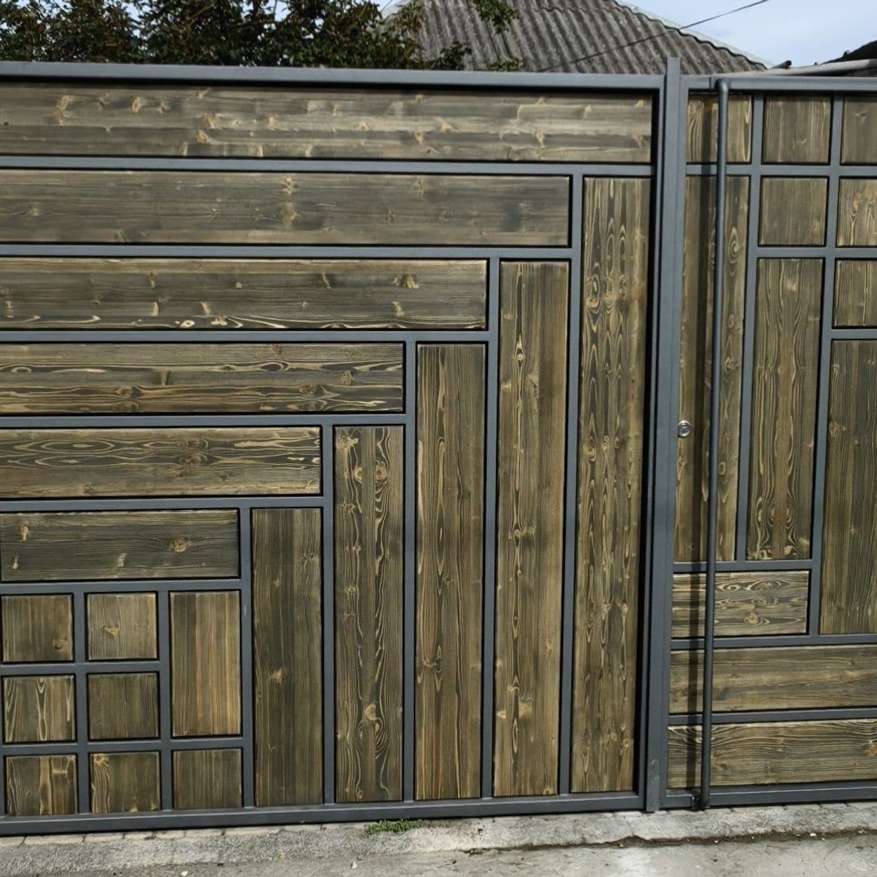 Купить Ворота WOOD LINE