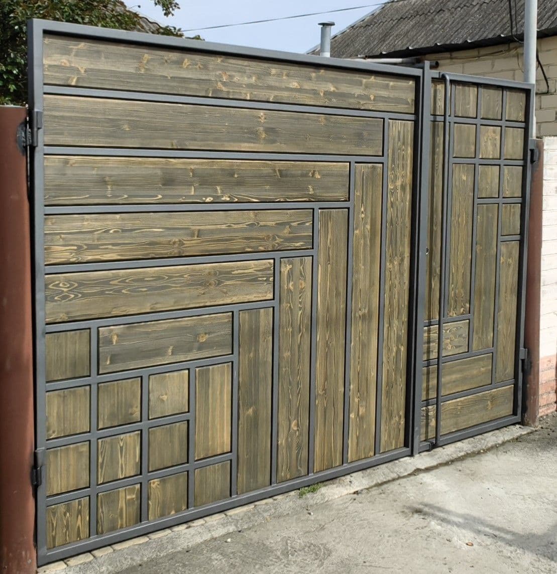 Купить Ворота WOOD LINE