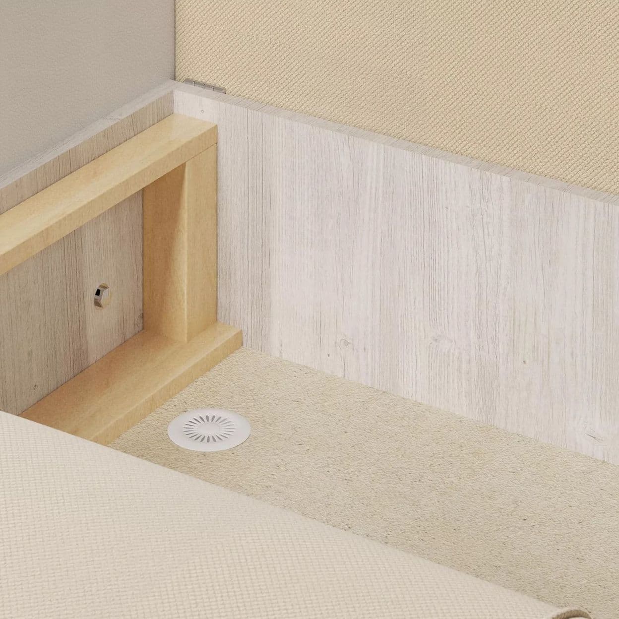 Купить Диван прямой Нарвик с кантом велюр max Beige M