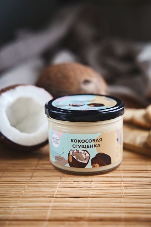 Купить Кокосовая сгущенка без сахара 230 г.