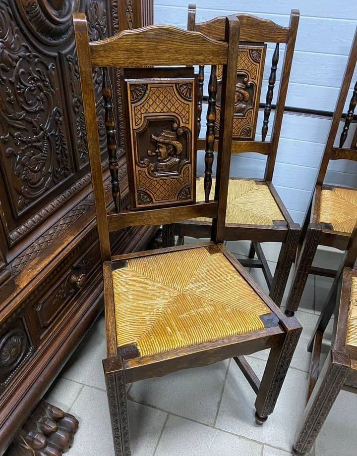 Купить Старинные стулья 6 шт