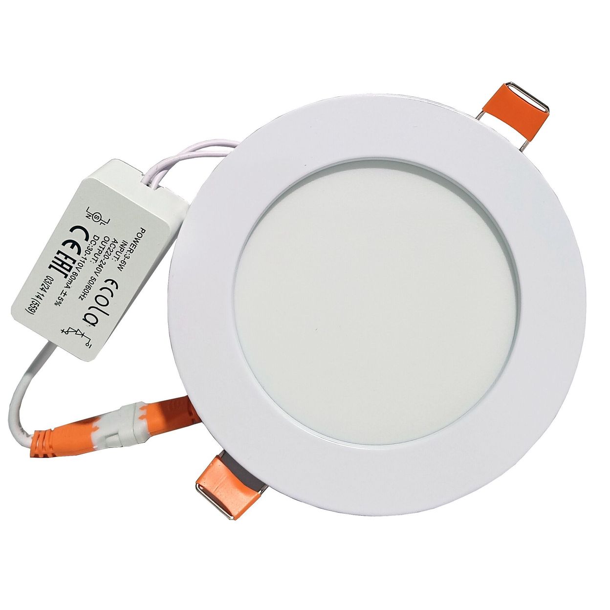 Купить Светильник встраиваемый Ecola круглый даунлайт с драйвером