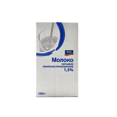 Купить МОЛОКО ARO 1,5% 973 МЛ . доставка продуктов тюмень . доставка продуктов в тюмени . доставка фруктов тюмень . доставка фруктов в тюмени . достав
