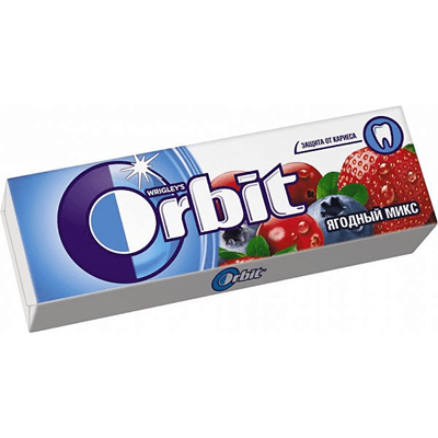 Купить ЖЕВАТЕЛЬНАЯ РЕЗИНКА ORBIT ЯГОДНЫЙ МИКС 13,6 Г. Х 30 ШТ. доставка продуктов Тюмень . доставка продуктов в Тюмени . доставка фруктов Тюмень . дос