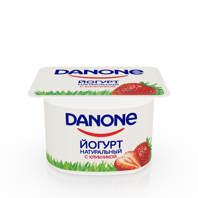Купить DANONE ЙОГУРТ КЛУБНИКА 2,9% 110 Г . доставка продуктов тюмень . доставка продуктов в тюмени . доставка фруктов тюмень . доставка фруктов в тюме