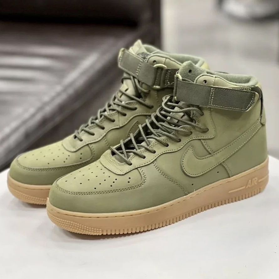 Купить Nike Air Force 1 High, Green Gum