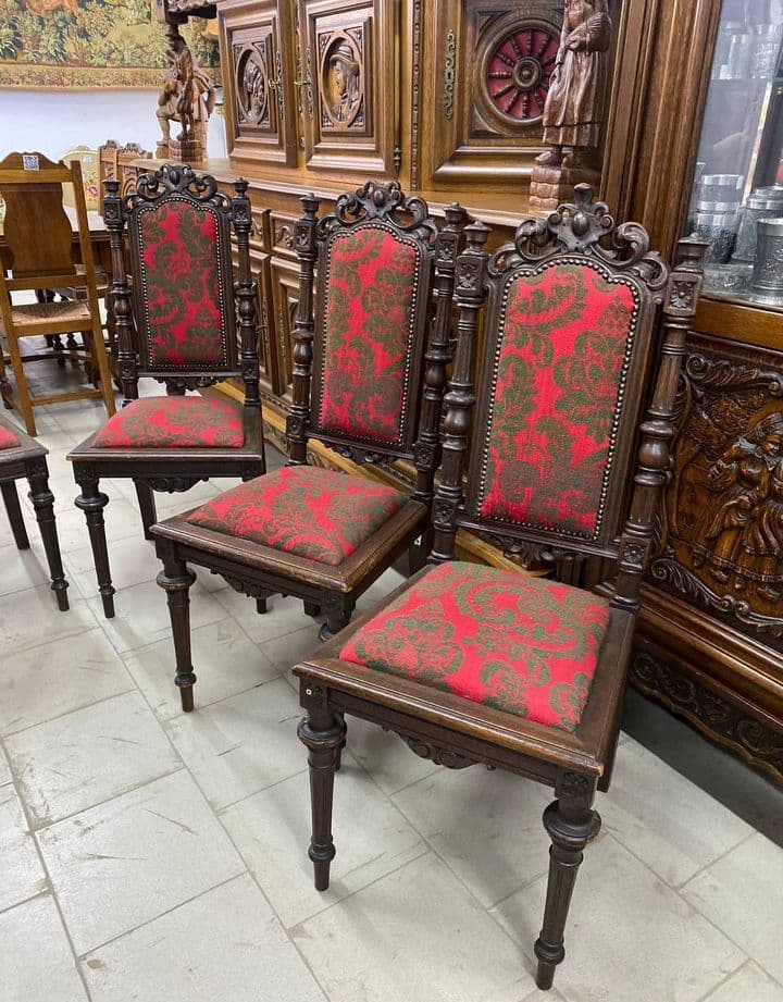 Купить Комплект старинных стульев 6 шт