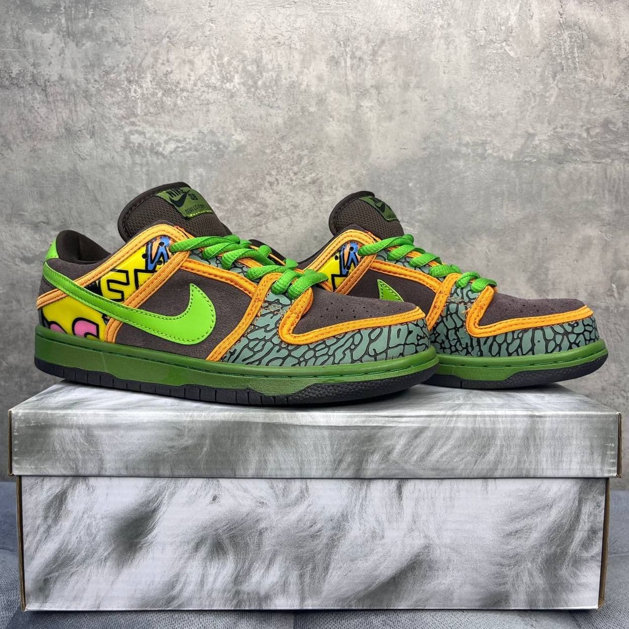 Купить Nike SB dunk low When Pigs Fly X Concepts