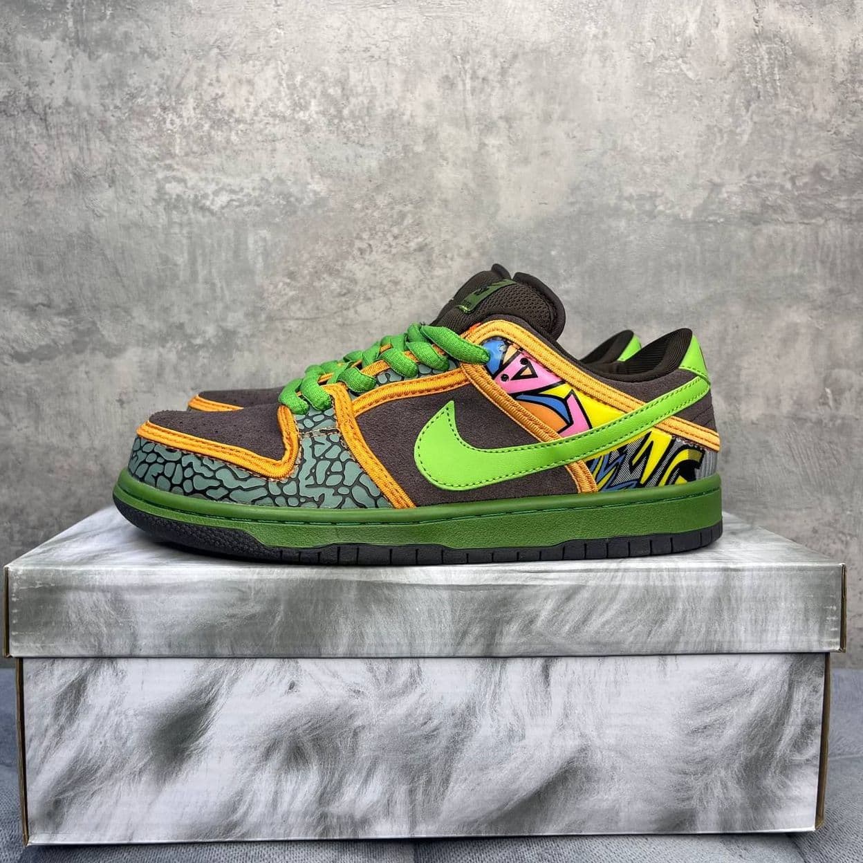Купить Nike SB dunk low When Pigs Fly X Concepts