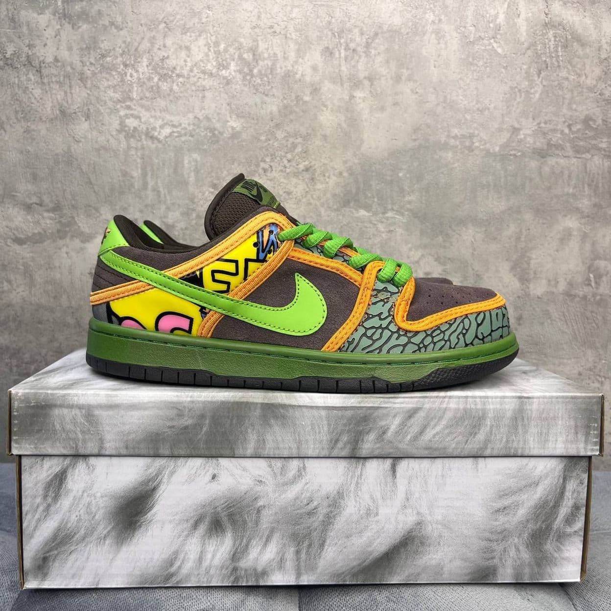 Купить Nike SB dunk low When Pigs Fly X Concepts