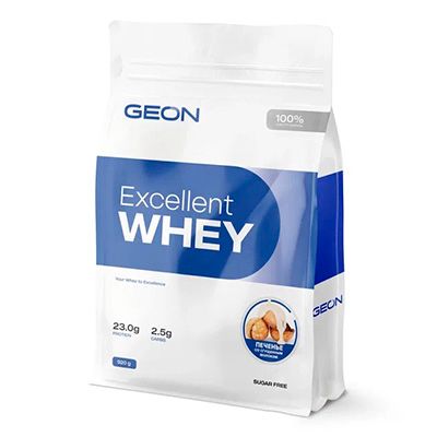 Купить Geon Excellent Whey 920 гр (Печенье со сгущенным молоком).              Сывороточный протеин