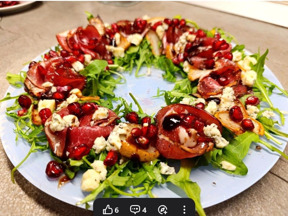 Купить Салат  с рукколой и прошутто