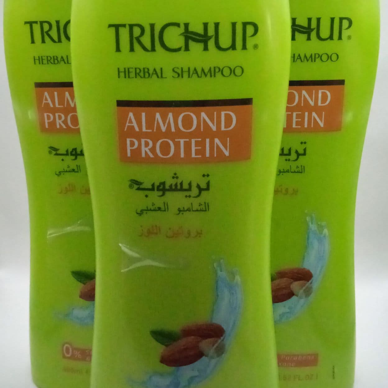 Купить Шампунь для волос Trichup, c миндальным протеином (Natural Protein) c натуральным протеином, 400 мл