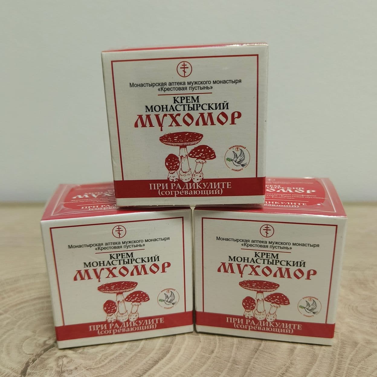 Купить Бизорюк Фабрика Здоровья Крем монастырский мухомор спасатель охлаждающий 50 мл