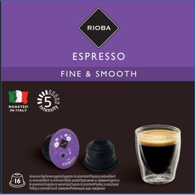 Купить КОФЕ RIOBA В КАПСУЛАХ DOLCE GUSTO ESPRESSO 16 ШТ. доставка продуктов Тюмень . доставка продуктов в Тюмени . доставка фруктов Тюмень . доставка 