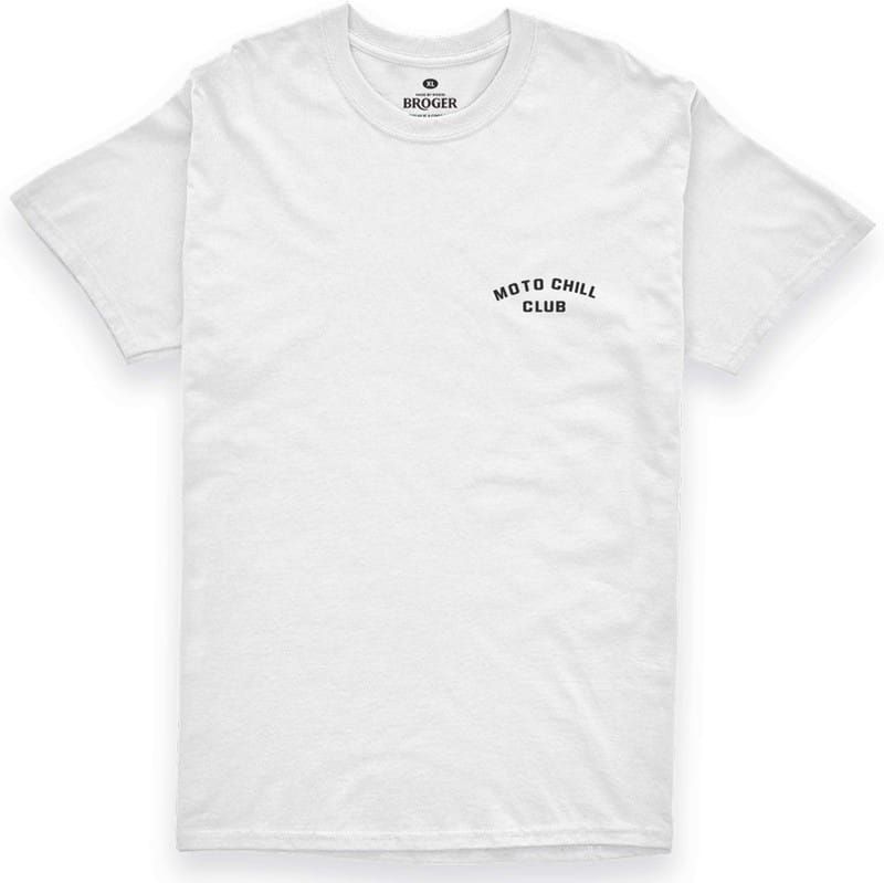 Купить T-SHIRT BROGER RACER WHITE