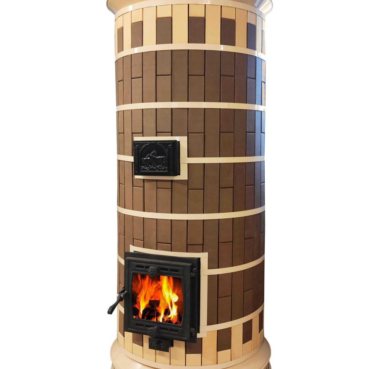 Купить Печь отопительная "СУДАРЫНЯ" в кирпичной облицовке Керма-Лето