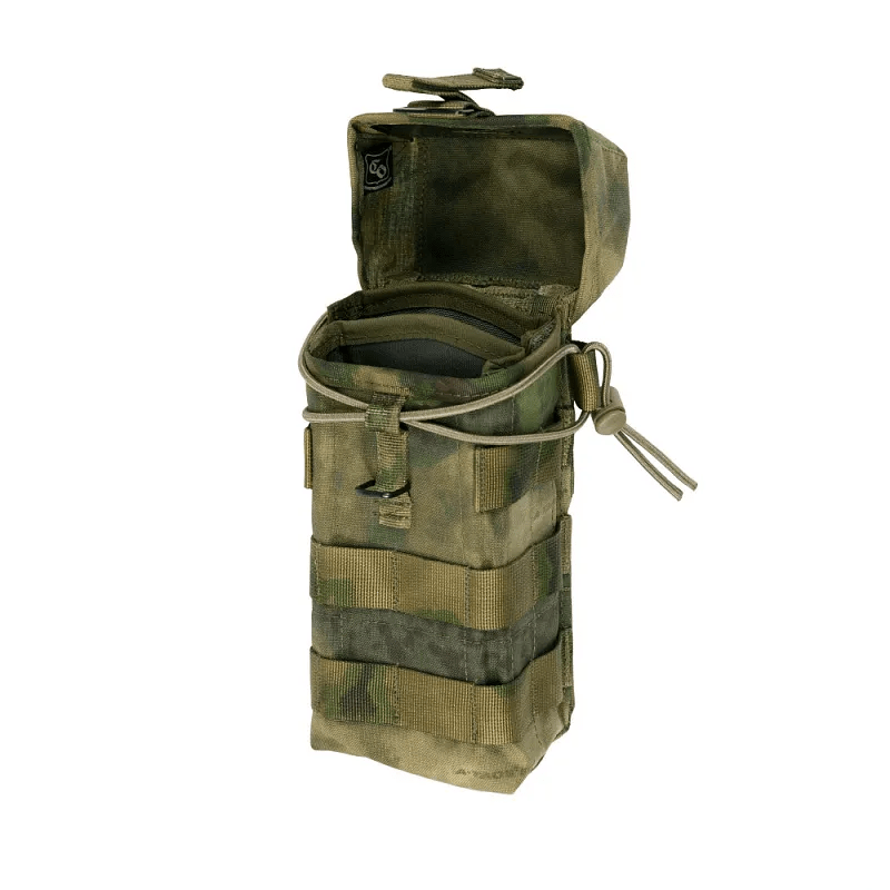 Купить Подсумок АК2 MOLLE ССО с бесшумной застёжкой и утяжкой мох