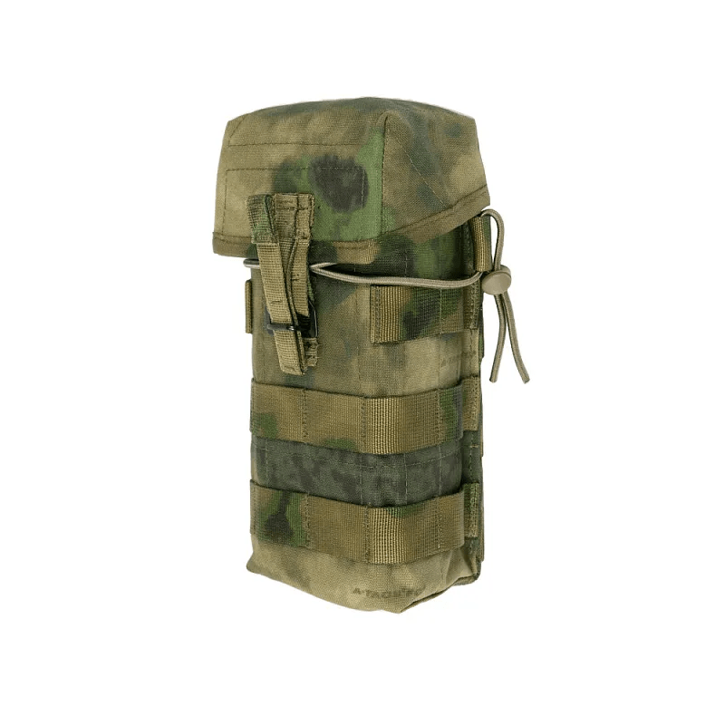 Купить Подсумок АК2 MOLLE ССО с бесшумной застёжкой и утяжкой мох