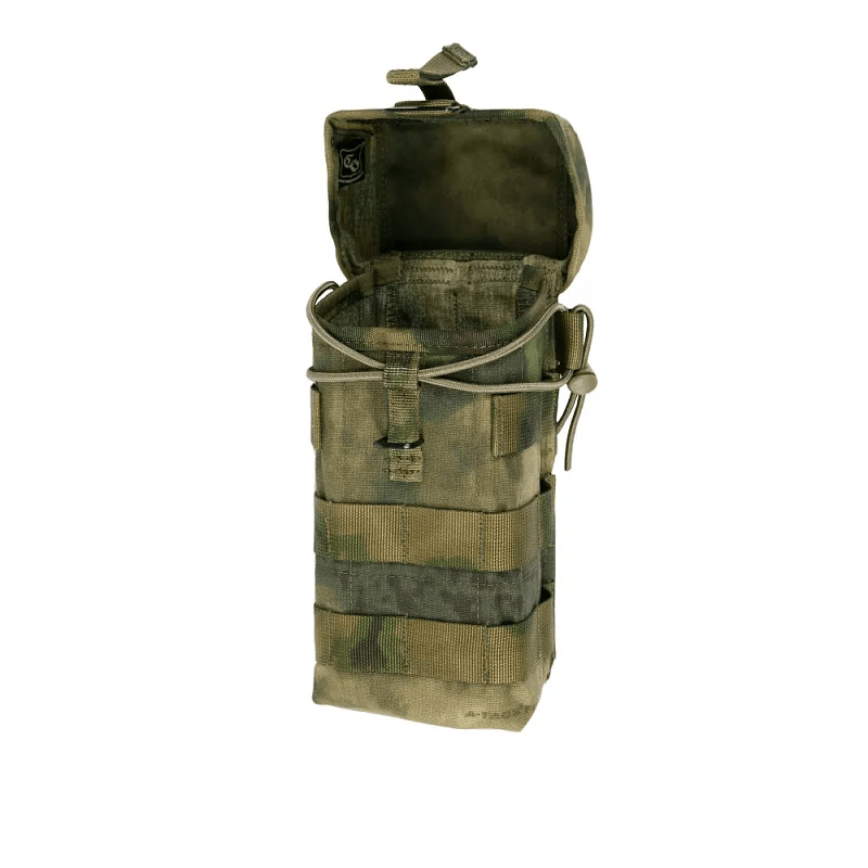 Купить Подсумок АК2 MOLLE ССО с бесшумной застёжкой и утяжкой мох