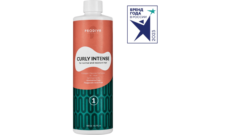 Купить Полуперманентный состав для завивки волос CURLY INTENSE