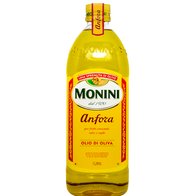 Купить МАСЛО ОЛИВКОВОЕ MONINI ФИЛЬТРОВАННОЕ 1 Л. с доставкой на дом . Доставка продуктов Тюмень , доставка продуктов в Тюмени , dostavka-produktov-tyu