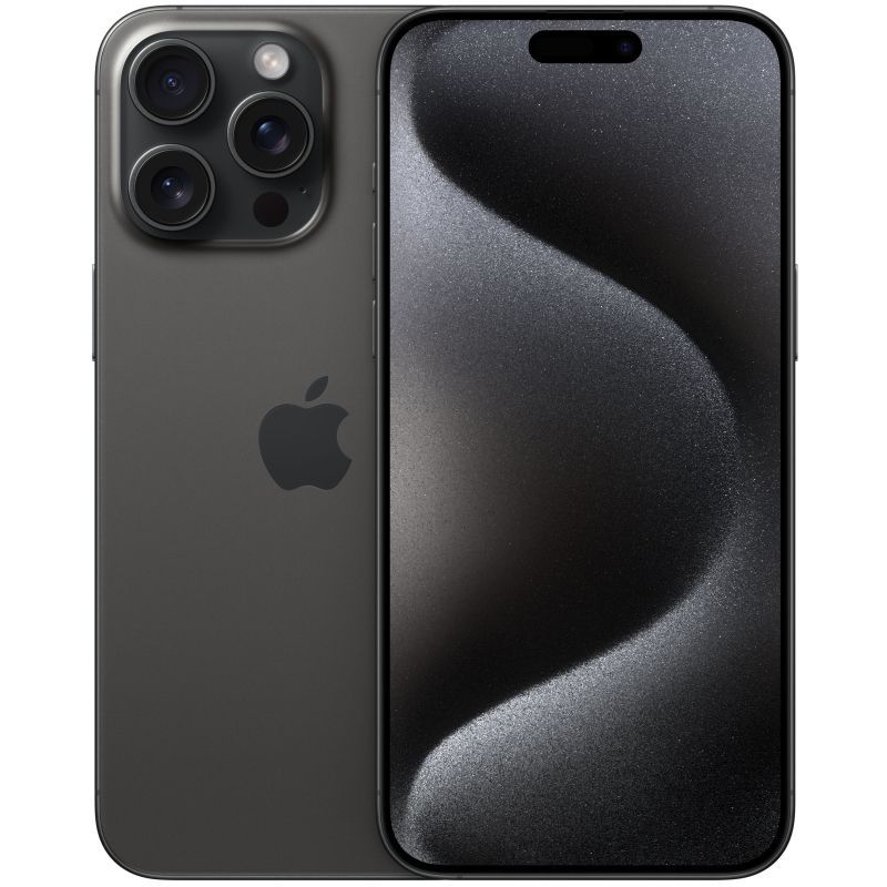 Купить iPhone 15 Pro MaxBlack Titanium (nanoSIM+eSIM)