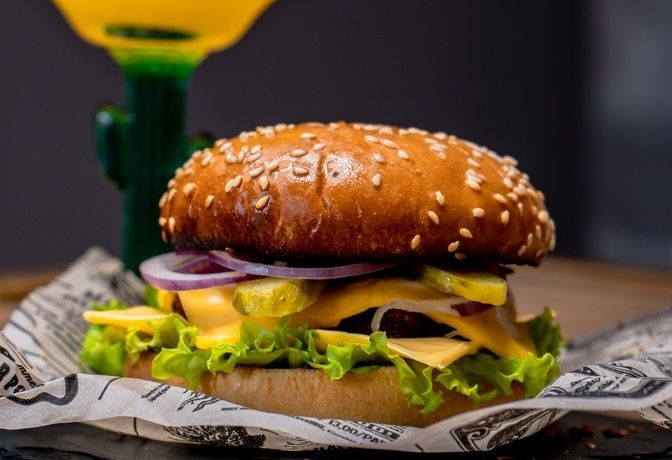 Купить Сырный бургер