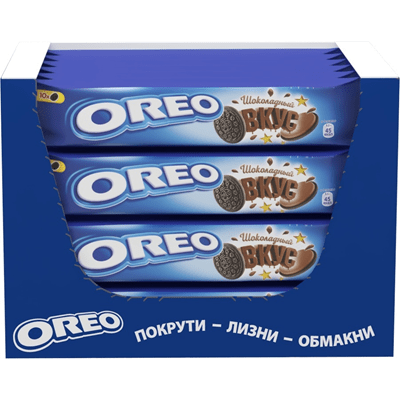 Купить ПЕЧЕНЬЕ ШОКОЛАДНОЕ OREO 95 Г. Х 28 ШТ. доставка продуктов Тюмень . доставка продуктов в Тюмени . доставка фруктов Тюмень . доставка фруктов в Т