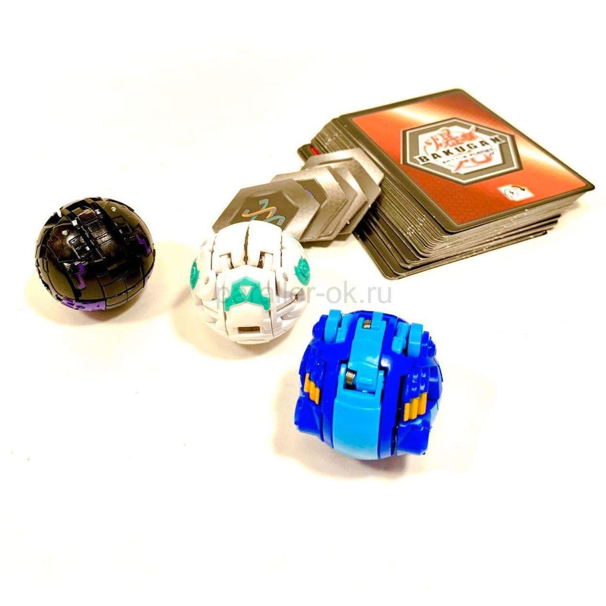 Купить Стартовый набор из 3-х Бакуганов «Bakugan Battle Browlers Start Set» №2