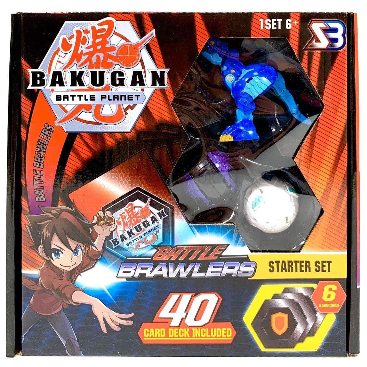 Купить Стартовый набор из 3-х Бакуганов «Bakugan Battle Browlers Start Set» №2