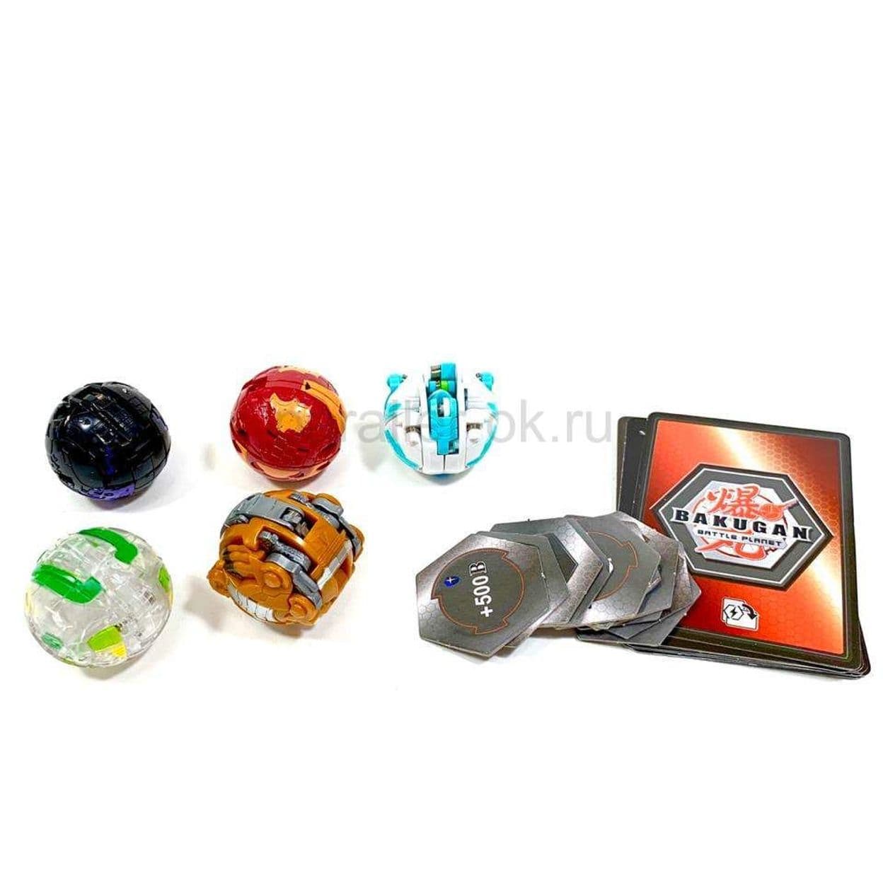 Купить Стартовый набор из 3-х Бакуганов «Bakugan Battle Browlers Start Set» №2