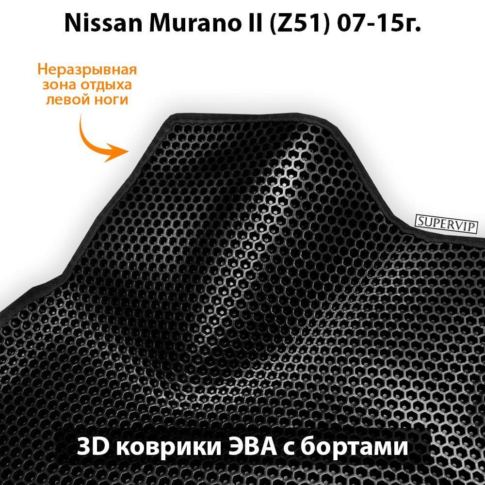 Купить Автоковрики ЭВА с бортами для Nissan Murano II (Z51)