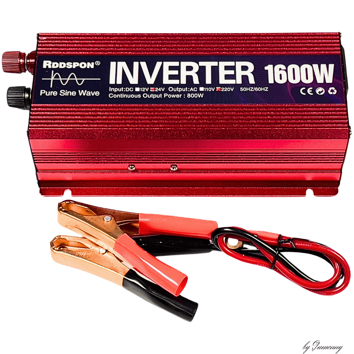 Купить Автомобильный инвертор 1600Вт 24В 220В 50-60Hz