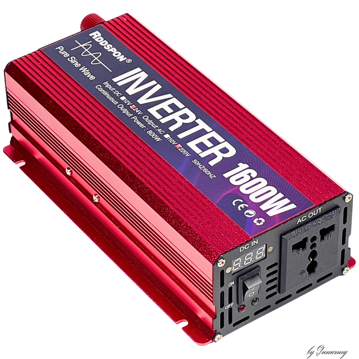 Купить Автомобильный инвертор 1600Вт 24В 220В 50-60Hz