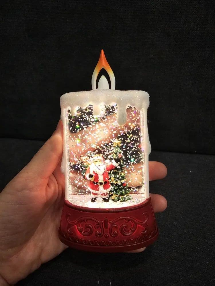 Купить Светильник новогодний свеча, 15 см