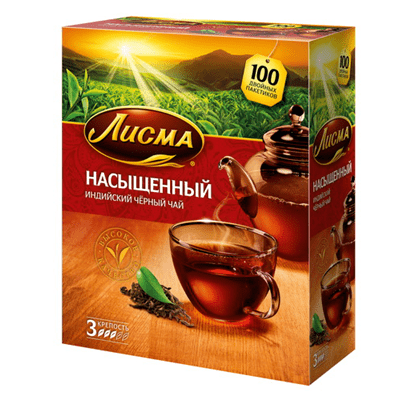 Купить ЧАЙ ЛИСМА ЧЕРНЫЙ НАСЫЩЕНЫЙ 100 ШТ. Х 2 Г. доставка продуктов Тюмень . доставка продуктов в Тюмени . доставка фруктов Тюмень . доставка фруктов 