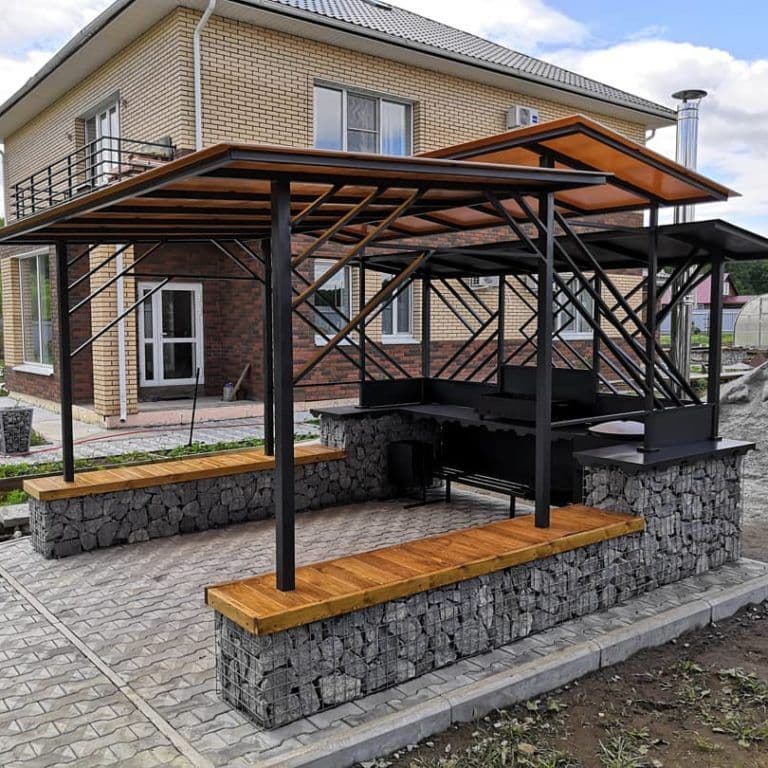 Купить Мангальная зона“КВАДРАТЫ”