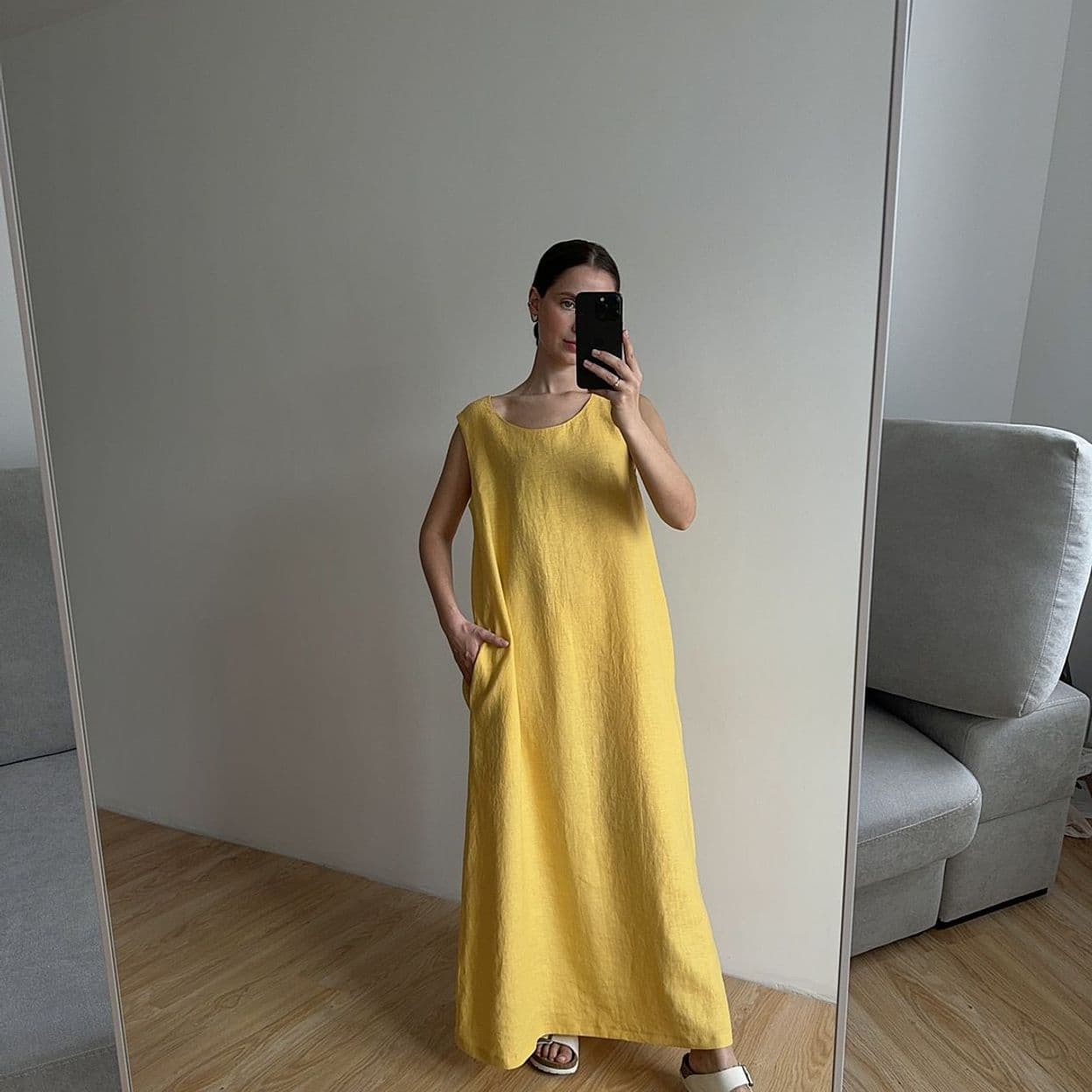 Купить Платье льняное Рами