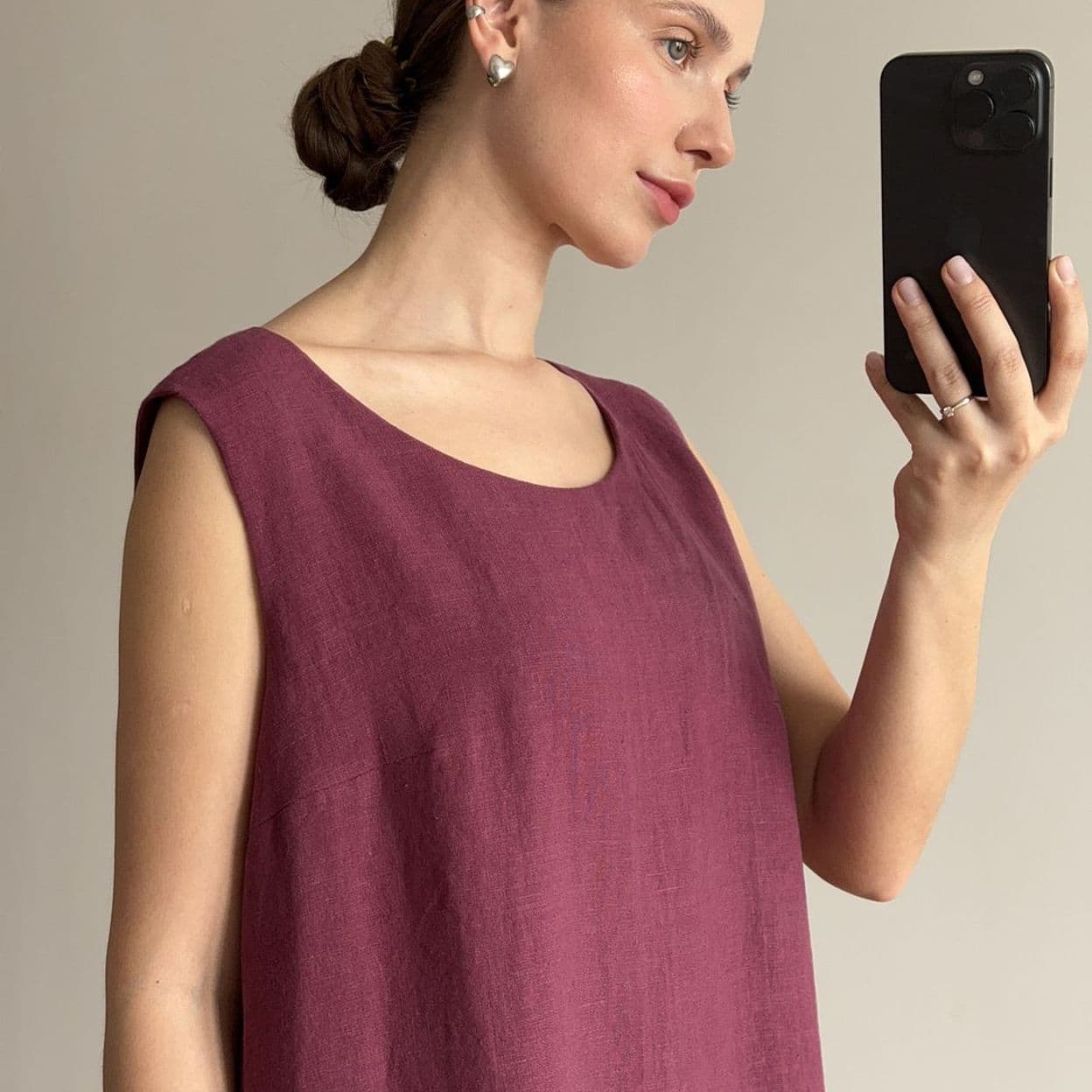 Купить Платье льняное Рами