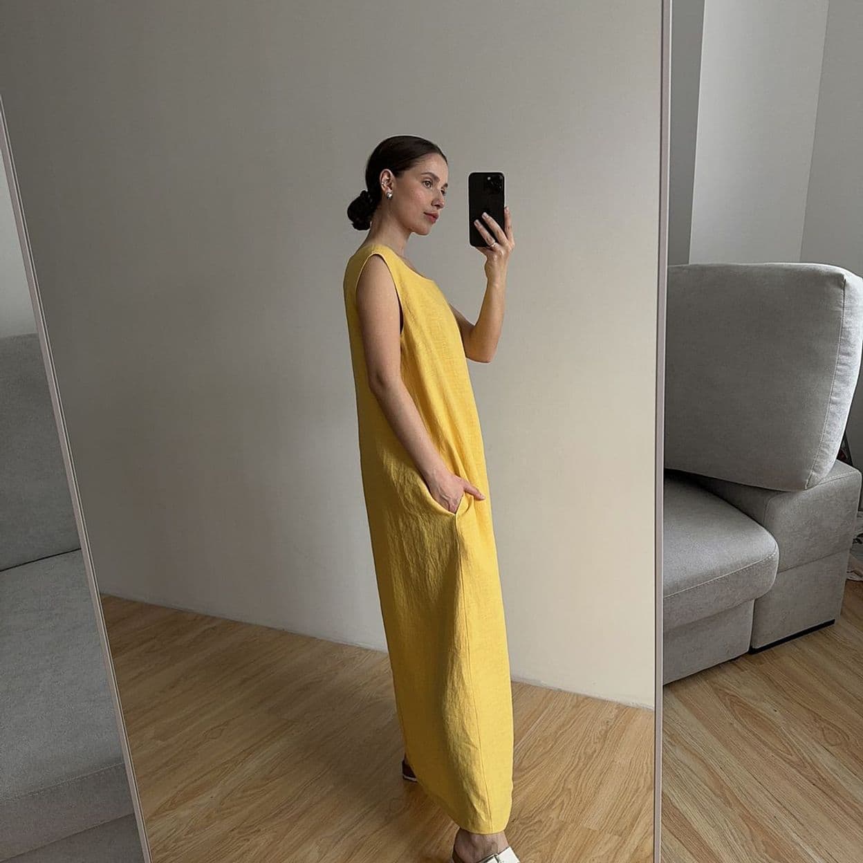 Купить Платье льняное Рами